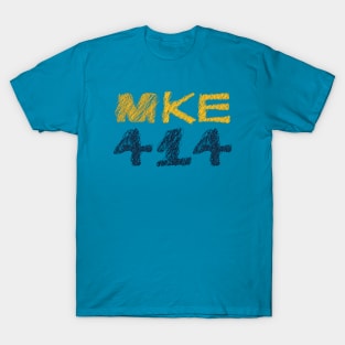 Milwaukee Day 414 • MKE, Wisconsin T-Shirt